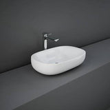 RAK Countertop Basin RAK Illusion 600mm Countertop Basin in Alpine White