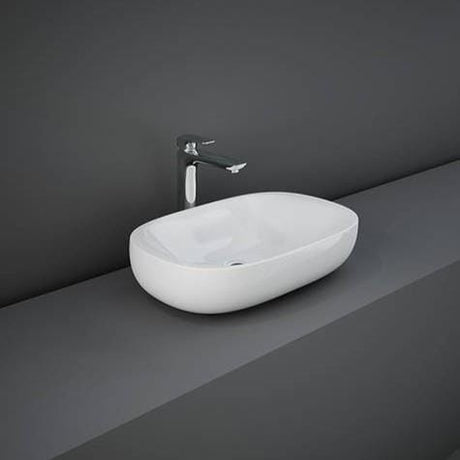 RAK Countertop Basin RAK Illusion 600mm Countertop Basin in Alpine White