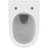 Ideal Standard Wall Hung Toilet Ideal Standard i.life O Wall Hung Rimless Toilet with HydroTwist Flush and Soft Close Seat