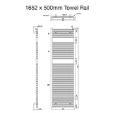Tissino Ladder Rails Tissino Hugo2 Designer Towel Radiator in Anthracite