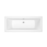 Roca Double Ended Bath 1700 x 750mm Roca The Gap Double Ended Bath