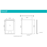 hib. Illuminated Mirror hib. Beam LED Illuminated Mirror