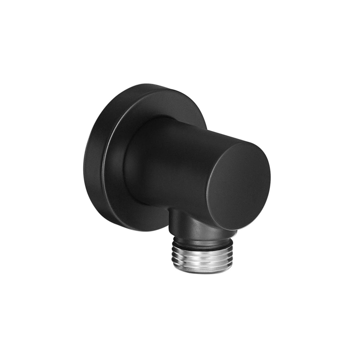 Roca Shower Brackets and Outlets Matt Black Roca Aqua 1/2" Water Outlet for Shower Hose