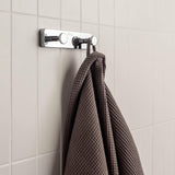 Roca Robe Hook Chrome Roca Sonata Double Robe Hook