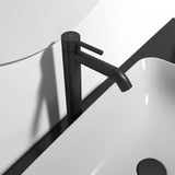 Ideal Standard Tall Basin Tap Ideal Standard Ceraline Single Lever Tall Basin Mixer Tap in Silk Black