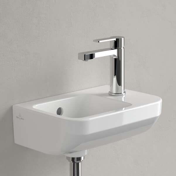 Villeroy & Boch Wall Hung Basin Villeroy & Boch Architectura Wall Hung Basin with Overflow - 360 x 260mm - Right Hand Tap Hole - White Alpin