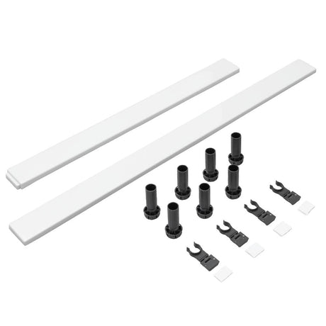 UK Bathroom Store Riser Kit Rectangular Trays up to 1200mm Aquarius Pluvia Riser Kit with Panel Pack and Legs
