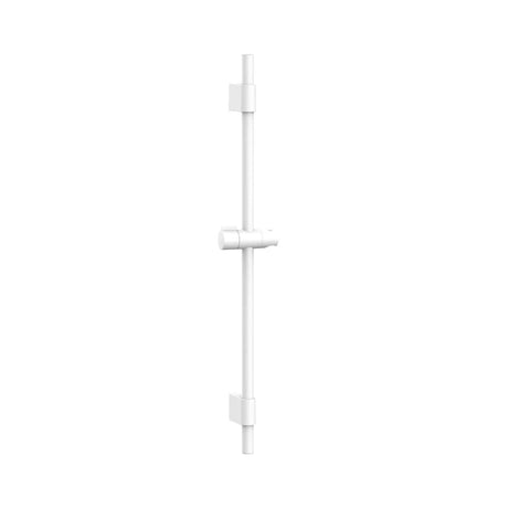 Roca Shower Riser Rail Matt White Roca Sensum 700mm Shower Slide Rail with Adjustable Handset Bracket