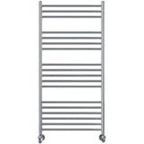 Vogue Ladder Rail 1200 x 600 / Electric Only Vogue Chube Straight Ladder Rail in Polished Stainless Steel