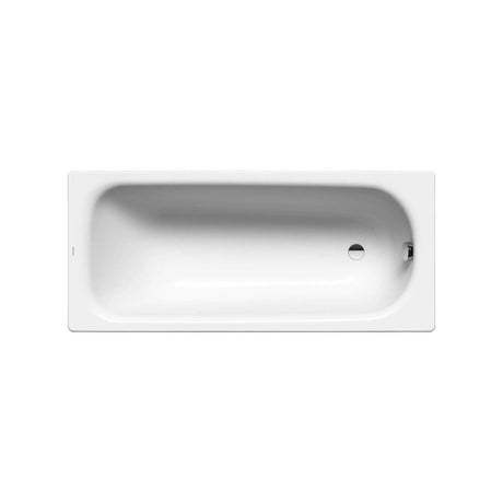 Kaldewei Single Ended Bath 800mm x 1800mm / 0 Kaldewei Saniform Plus Single Ended Steel Bath with Leg Set