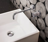 Crosswater Wall Mounted Basin Tap Crosswater Mpro 2 Hole Wall Mounted Basin Mixer Tap