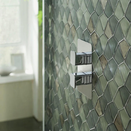 JTP Concealed Shower Valve JTP HIX 1 Outlet, 2 Handle Thermostatic Concealed Shower Valve