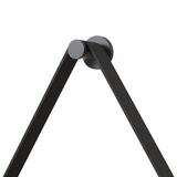 Aquarius Orbit Hanging Mirror with Black Strap