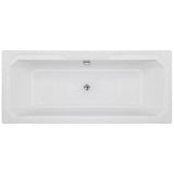 Aquarius Bathrooms Double Ended Bath Aquarius Clarice Traditional Art Deco Double Ended Bath - 1800 x 800mm