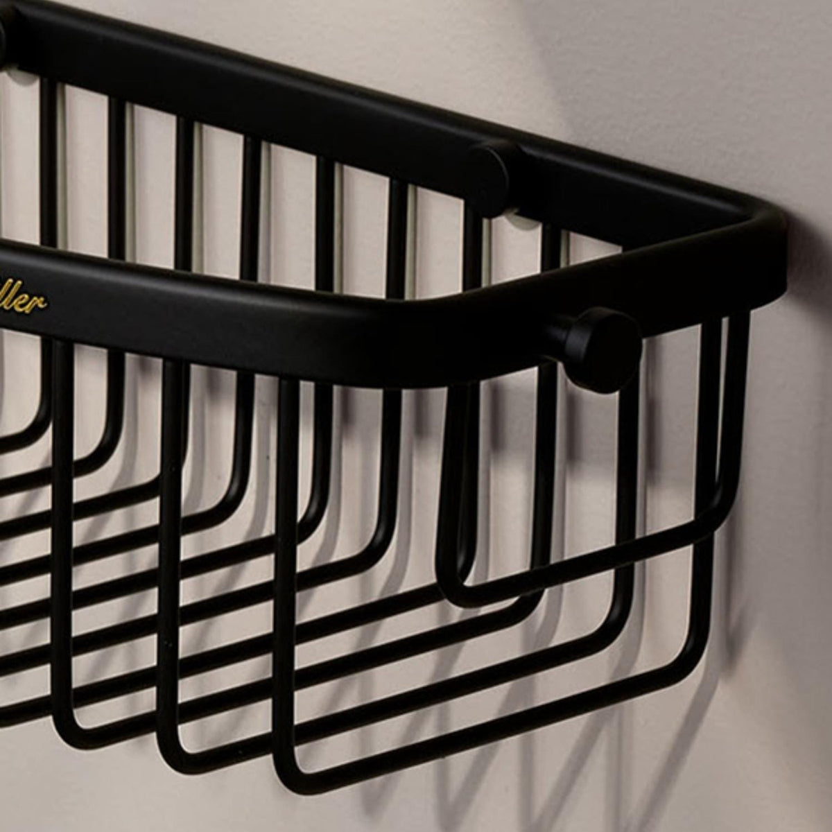 Miller Signature D-Shaped Wire Shower Basket