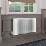 Eastbrook Rivassa Traditional 4 Column Radiator in Gloss White