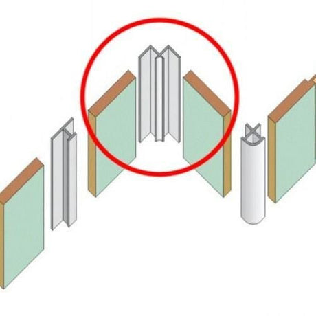 Multipanel Wall Panel Multipanel Wall Profile - Internal Corner - Type A - 2450mm/2750mm