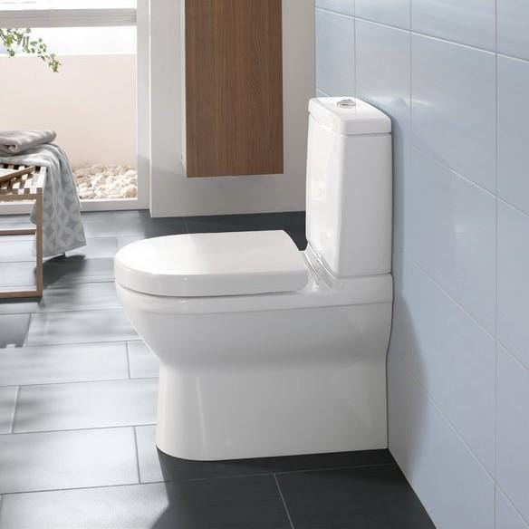 Villeroy & BocH Toilet Seat Villeroy & Boch O.novo Wrapover Toilet Seat in White Alpin