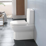 Villeroy & BocH Toilet Seat Villeroy & Boch O.novo Wrapover Toilet Seat in White Alpin