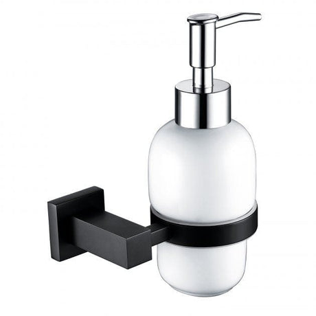 RAK Soap Dispenser RAK Cubis Wall Mounted Soap Dispenser in Black