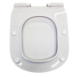 Ideal Standard Toilet Seat Ideal Standard Tesi Soft Close, Quick Release Slimline Sandwich Toilet Seat