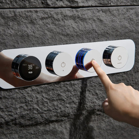 TED Concealed Shower Valve TED Venn 3 Outlet Concealed Digital Shower Valve
