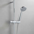 JTP Shower Riser Rail JTP Techno Riser Rail Set with Single Function Hand Shower and Hose