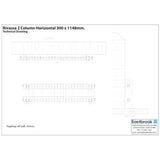 Eastbrook Rivassa Traditional 2 Column Radiator in Matt Anthracite