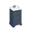 Burlington Cloakroom Vanity Unit Blue / 1 Burlington Freestanding Square Cloakroom Vanity Unit with Basin