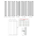 Reina Panel Radiator Reina Albano Central Heating Vertical Radiator