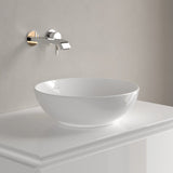 Villeroy & Boch Countertop Basin Villeroy & Boch Loop & Friends Round Countertop Basin in White Alpin