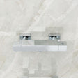 Imex Exposed Shower Valve Imex Bloque Bar Shower Valve in Chrome