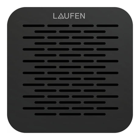 Laufen Wetroom Accessory Matt Black Laufen Marbond Alternative Shower Tray Waste Cover with Dash Line Design