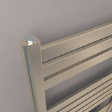Eastbrook Designer Towel Radiator Eastbrook Staverton Designer Heated Towel Rail - 1200 x 500mm - Brushed Brass