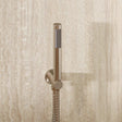 Crosswater Shower Handset Brushed Nickel Crosswater MPRO Wall Mounted Outlet with Shower Handset and Hose