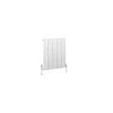 Eastbrook Panel Radiator Eastbrook Charlton Horizontal Aluminium Designer Radiator in Matt White