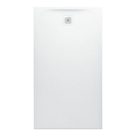 Laufen 1600 x 900mm / Drain on Short Side Laufen Marbond PRO Rectangular Tray with Waste in White