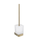 JTP Toilet Roll Holder Brushed Brass JTP HIX Toilet Brush and Holder