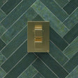 Crosswater Concealed Shower Valve Brushed Brass Crosswater Limit Crossbox 2 Multi-Flow Outlet Trimset