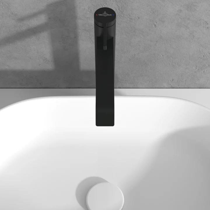 Villeroy & Boch Tall Basin Tap Villeroy & Boch Dawn Tall Single Lever Basin Mixer Tap