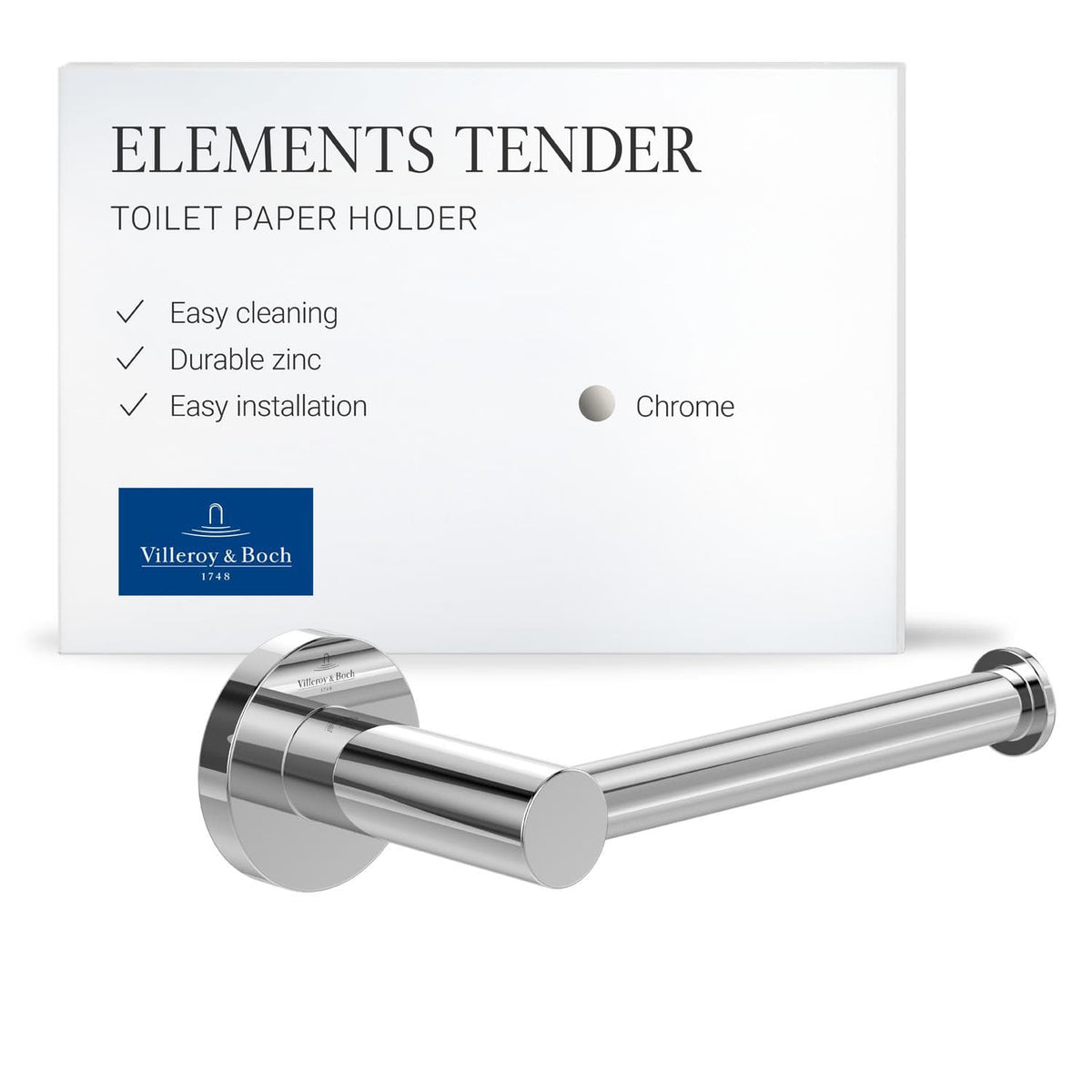 Villeroy & Boch Toilet Roll Holder Villeroy & Boch Elements Tender Toilet Roll Holder