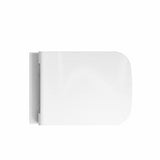 Crosswater Toilet Seat Crosswater Libra Soft Close, Quick Release Toilet Seat in Gloss White