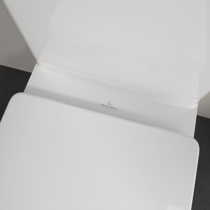 Villeroy & Boch Close Coupled Toilet Villeroy & Boch O.novo Comfort Height Close Coupled Toilet with Soft Close Seat