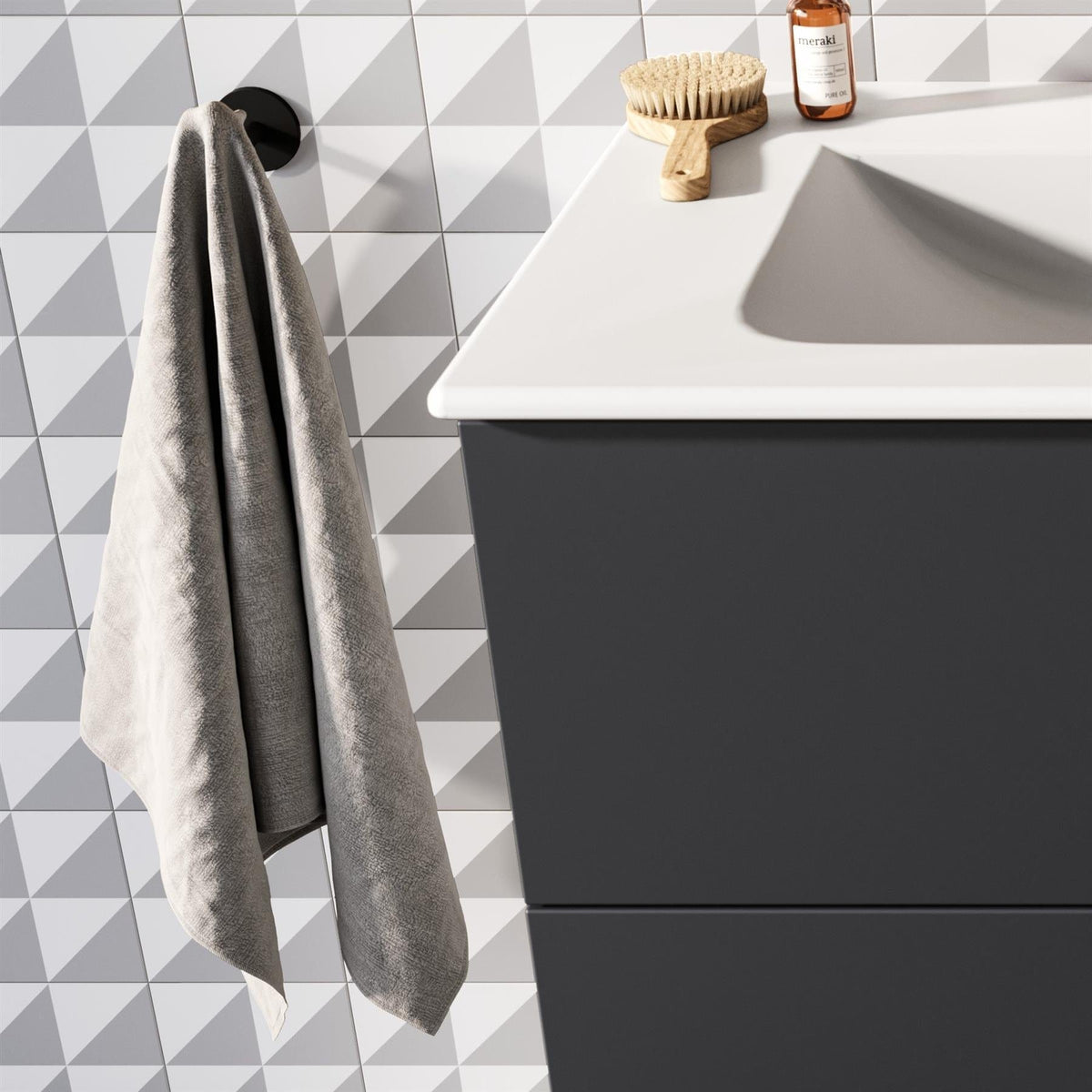 Origin Robe Hook VitrA Origin Robe Hook – UK Bathroom Store