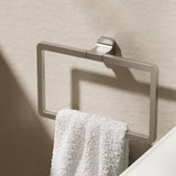 Crosswater Towel Rails and Rings Brushed Nickel Crosswater Rotar Towel Ring