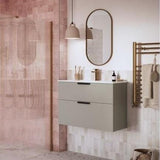 Aquarius Ladder Rail 1600 x 500mm Aquarius Zanelli Towel Radiator in Brushed Bronze