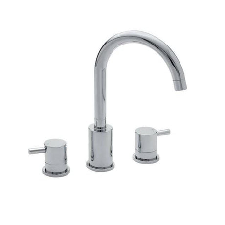 Sagittarius Bath Mixer Sagittarius Ergo 3 Hole Deck Mounted Bath Filler Tap in Chrome