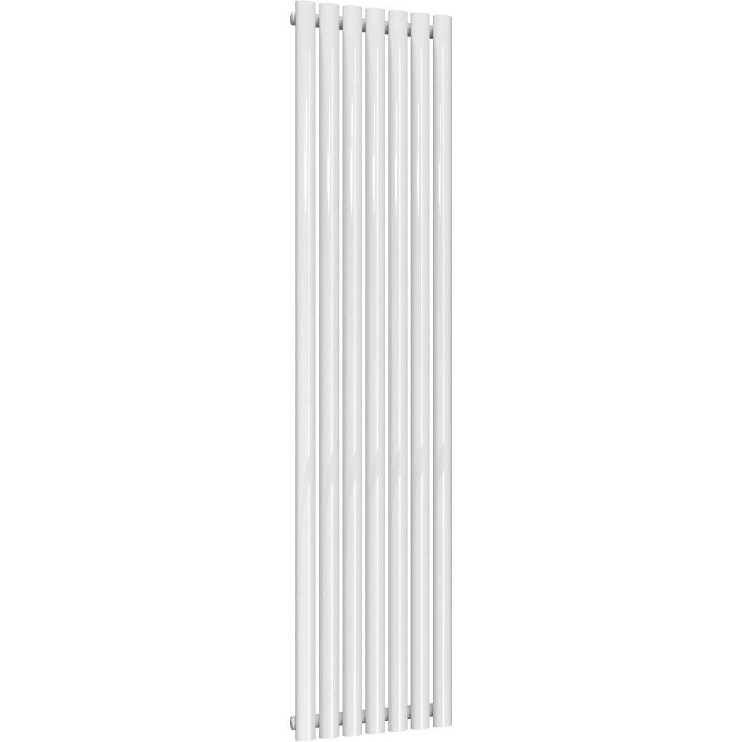 Aquarius Bathrooms Column Radiator 1800 x420mm Aquarius Athens Single Vertical Column Radiator in White