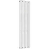 Aquarius Bathrooms Column Radiator 1800 x420mm Aquarius Athens Single Vertical Column Radiator in White