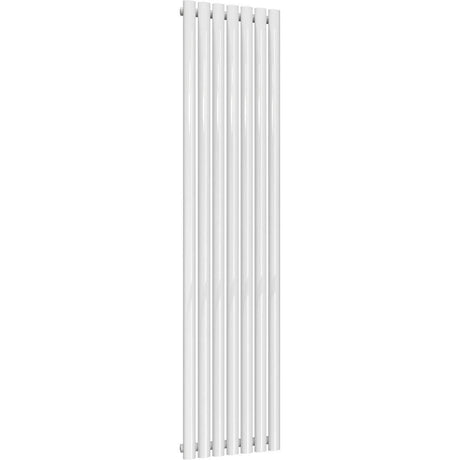 Aquarius Bathrooms Column Radiator 1800 x420mm Aquarius Athens Single Vertical Column Radiator in White